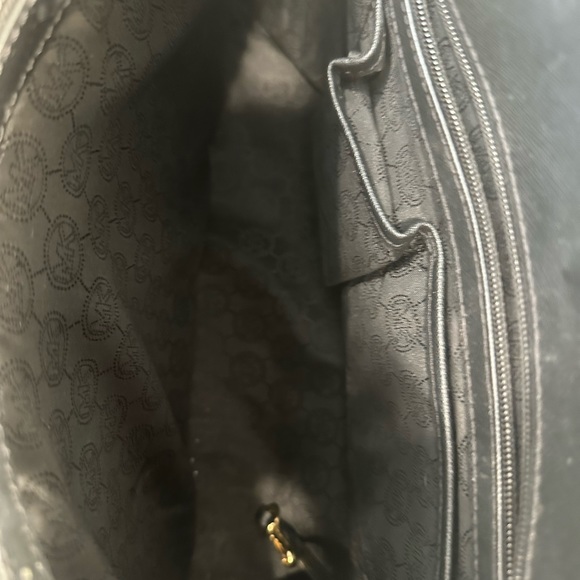Large Black, Michael Kors Charlotte bag - Picture 9 of 11